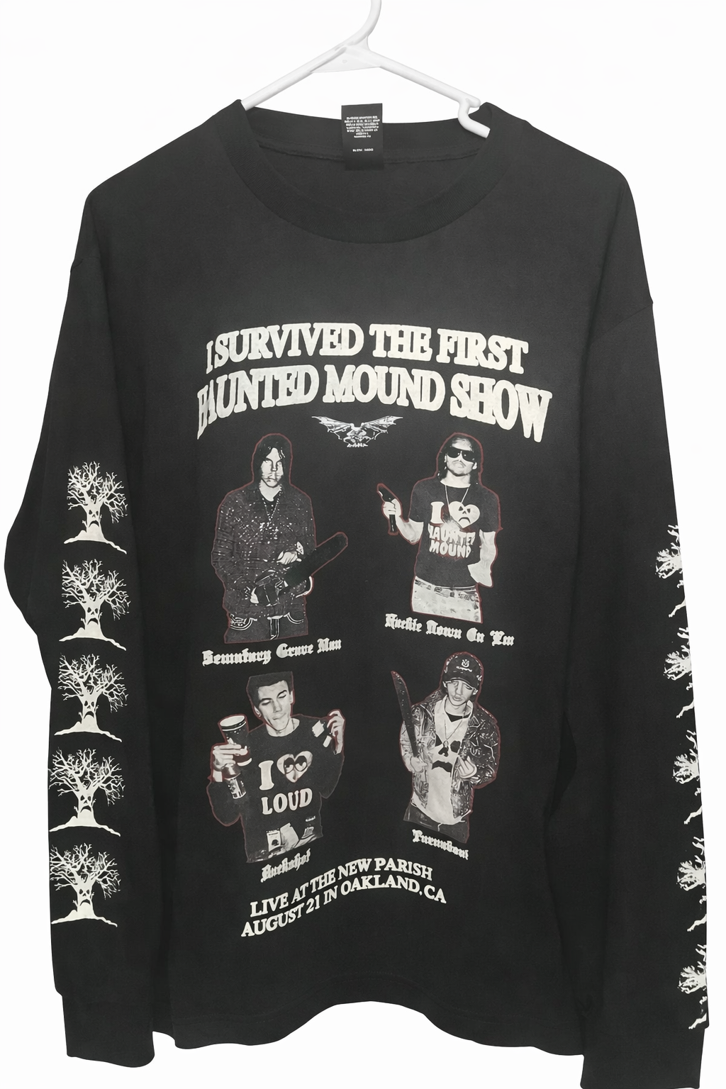 I survived the first haunted mound show