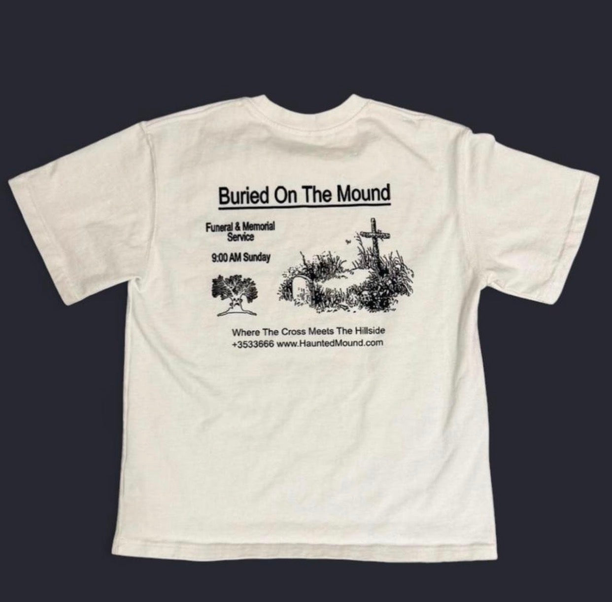 In loving memory buckshot tee